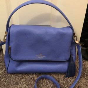 Blue Kate Spade purse